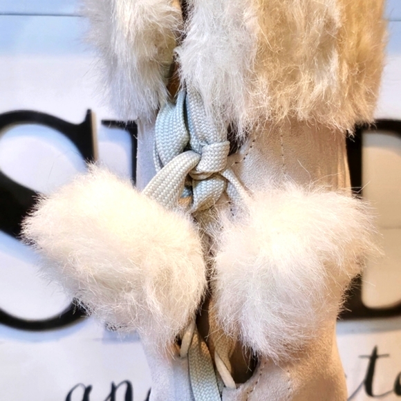 Sporto Lila Waterproof Thermolite Light Pink Winter White Wedge Boot Wmns Sz 10 - Picture 7 of 12